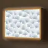 Waaier - Modern - Blauw Light Box met batterij (Wandlamp) middel 907 -z3d_website