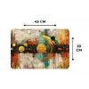 Kunst - Abstract - Aesthetic - Goud Placemat vinyl groot -specs