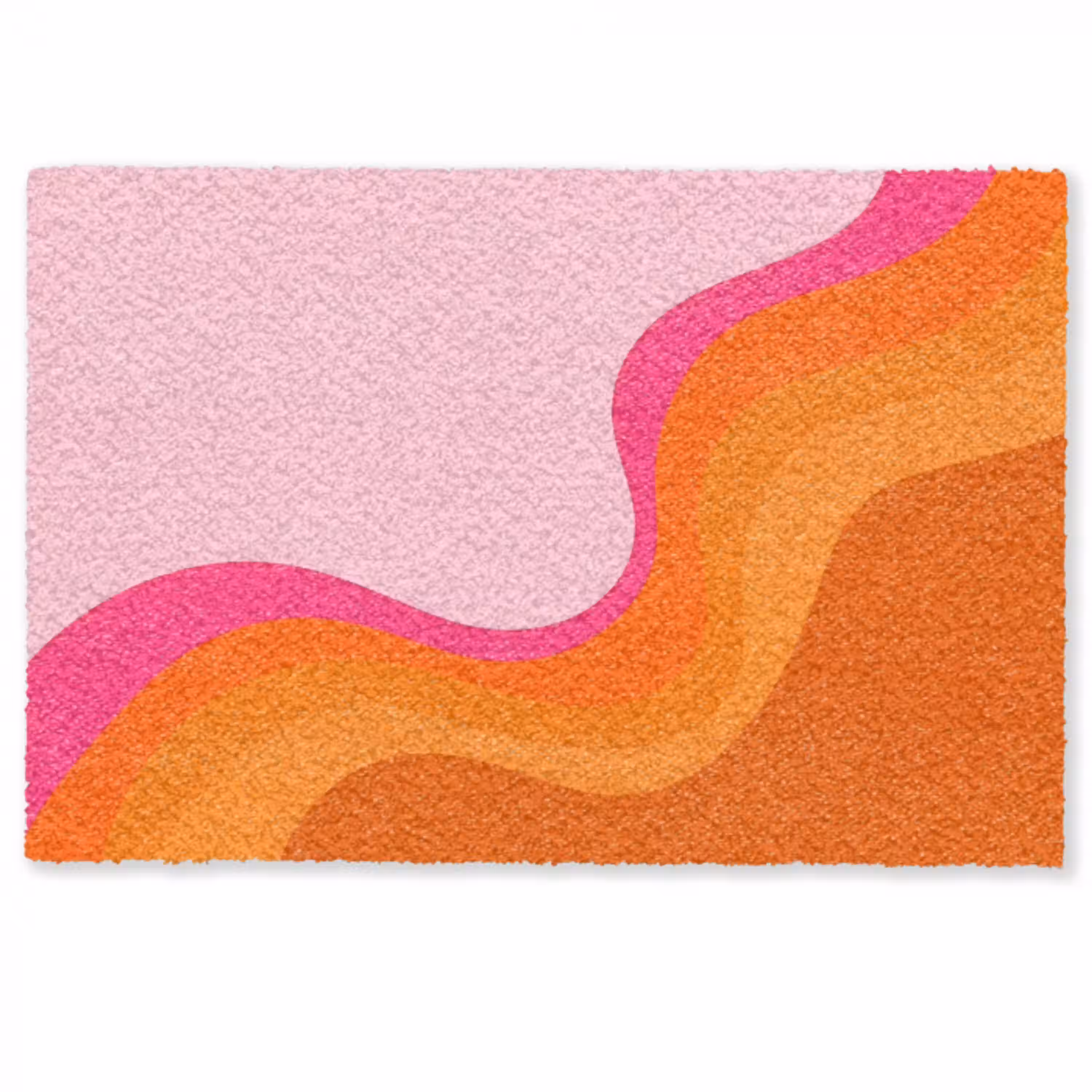 Retro - Waves - Kleurrijk Deurmat klein -zkaufland3d
