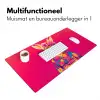 Konijn - Bloemen - Kleurrijk - Kimono Muismat XXL klein -sfeer4