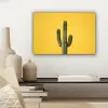 Cactus - Groen - Minimalistisch canvas 2cm klein -sfeer6