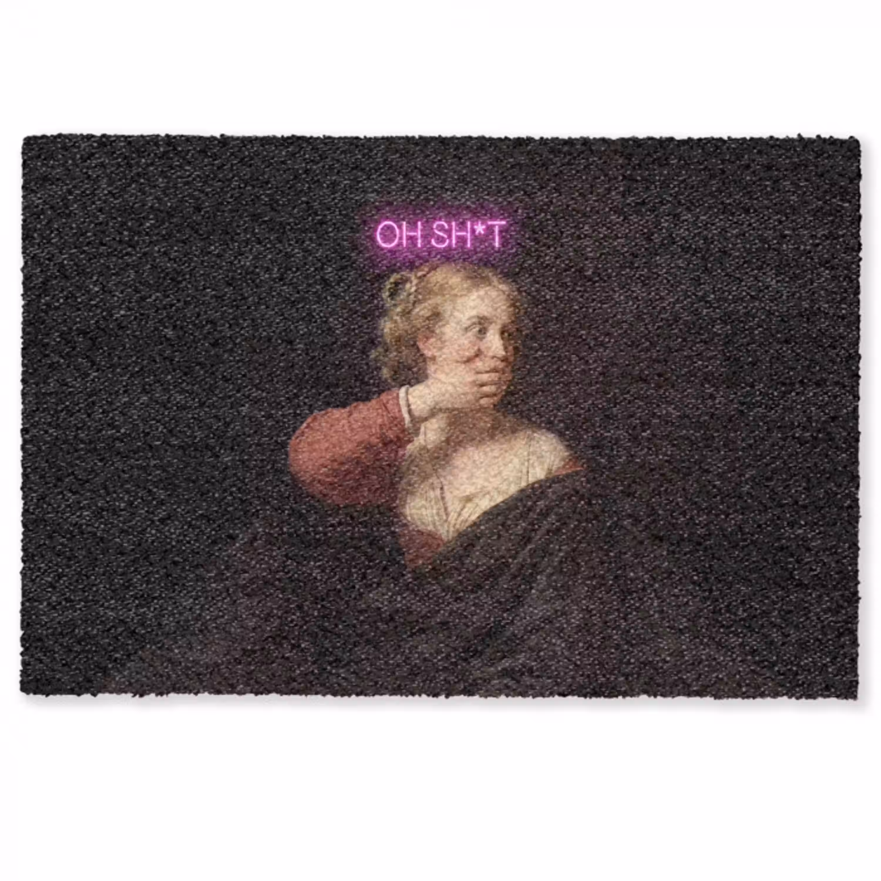 Quote - Neon - vrouw Deurmat klein -zkaufland3d
