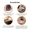 Zon - Patroon - Roze Inductie beschermer vinyl 3mm klein 276 -zzzzzzz-td-werking