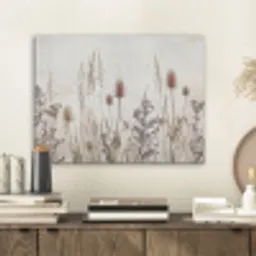 Weidebloemen - Design - Sepia PET vilt klein -sfeer1