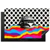 Hamburger - Stippen - Golven - Kleuren Inductie beschermer vinyl 3mm klein -3d