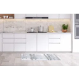 Berkenbomen - Sneeuw - Winter - Bos - Wit Keukenloper - keukenmat middel -sfeer3