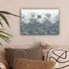 Jungle - Landschap - Blauw canvas 2cm klein -sfeer1