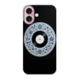 Vinyl - LP - Delfts Blauw - Muziek Apple iPhone 16 klein -3d