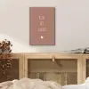 Spreuken - Pluk het geluk - Quotes aluminium wit klein -sfeer3