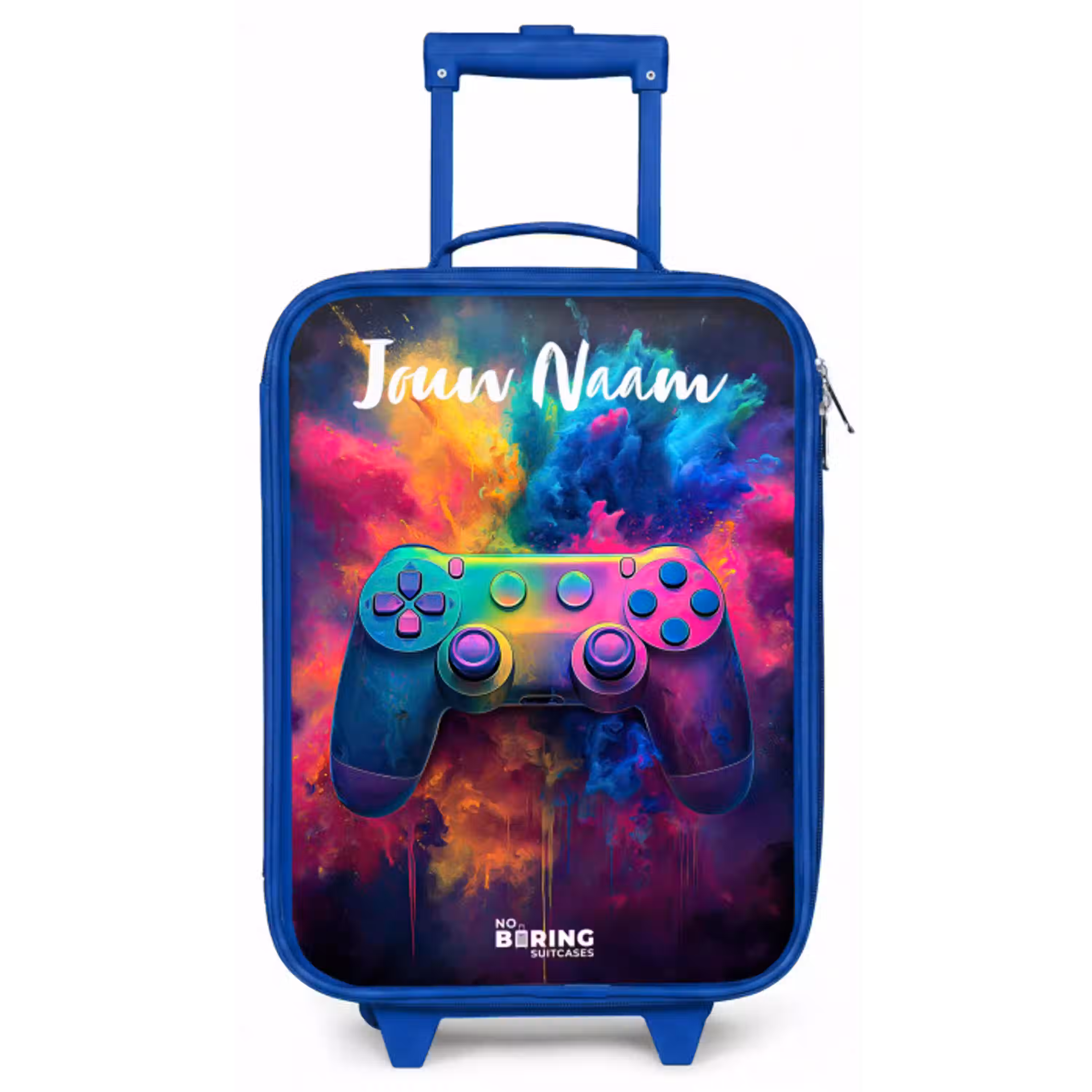 Game - Controller - Kleurrijk - Explosie Kinderkoffer - Blauw klein -zz3dotto