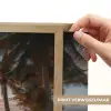 Palmbomen - Hangmat - Strand - Zonsondergang Light Box met batterij (Wandlamp) middel -USP_websiteprintNL