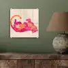 Tijger - Roze - Oranje plexiglas 5mm klein -sfeer3