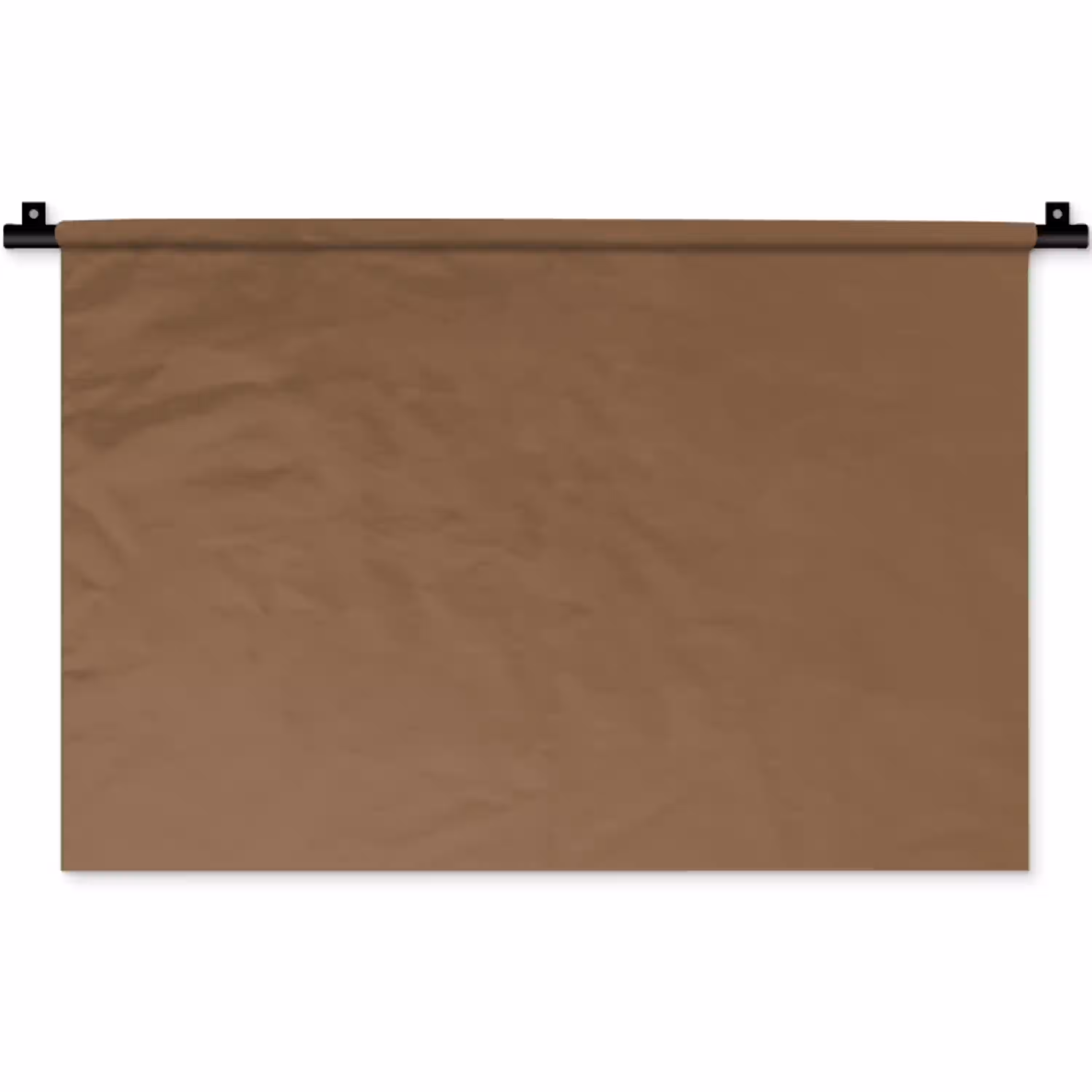 Soft - Walnut - Bruin Wandkleed katoen klein 269 -zz3d