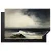Zee - Rotsen - Storm Inductie beschermer vinyl 3mm klein -3d