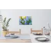 Bloemetjes - Blauw - Vergeet mij nietjes Muursticker klein -eettafel