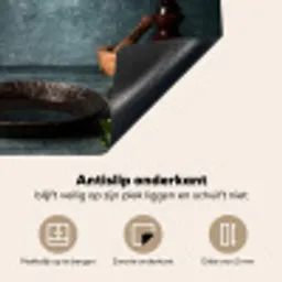 Stilte voor het Koken Inductie beschermer vinyl 3mm middel -sfeer4
