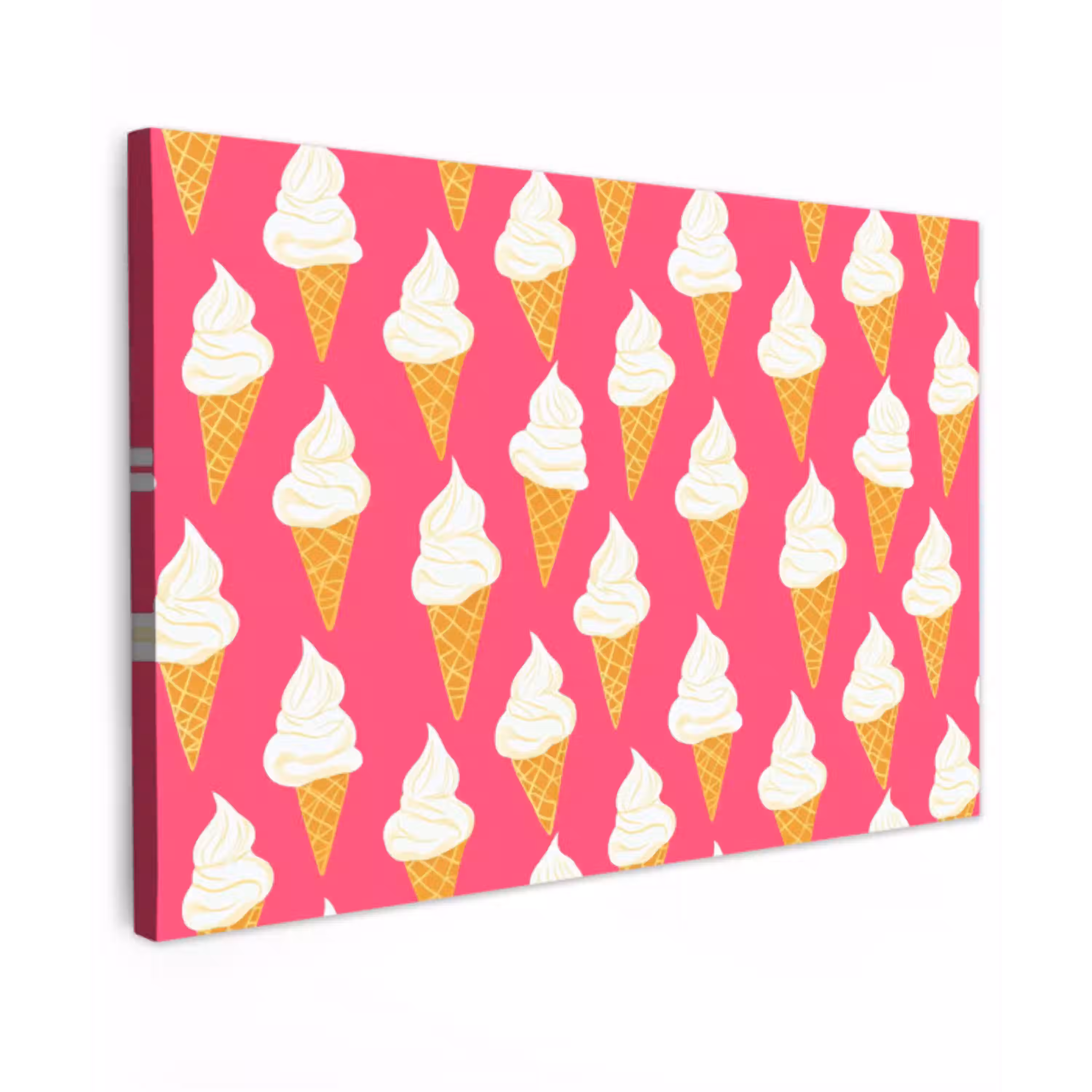 Softijs - Horentje - Roze canvas 2cm klein 34 -z3d