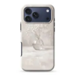 Gipskruid - Vaas - Wit Toughcase MagSafe Apple iPhone 17 Pro Max klein -3d