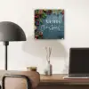 Merry Christmas - Blauw - Kerst - Winter plexiglas 5mm klein -sfeer6