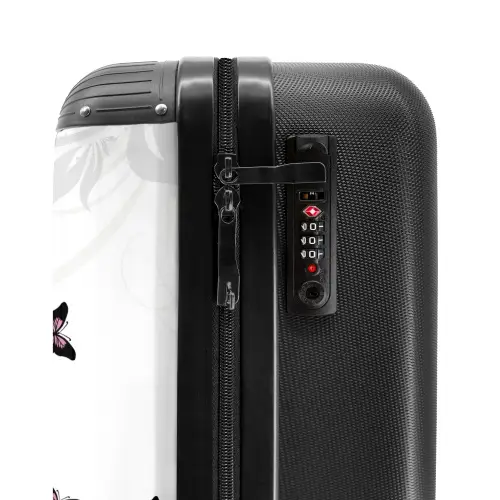 Vlinderzee Koffer - NBS - Handbagage middel -slot