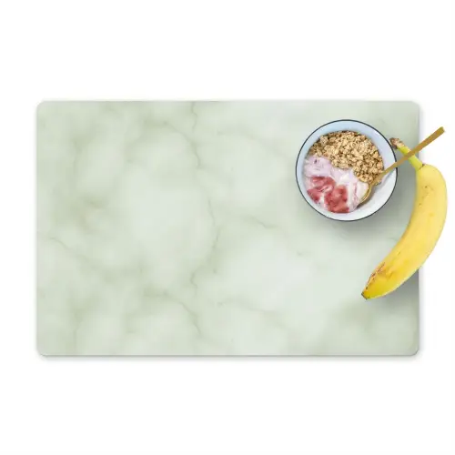 Groen - Marmer - Aders Placemat vinyl groot 368 -zzzproduct_Kitchenyeah-website