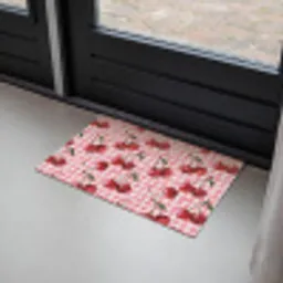 Kersen - Blokken - Rood Deurmat klein 898 -sfeer2