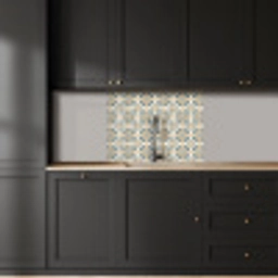 Patroon - Klassiek - Kleurrijk keuken achterwand 2 middel 865 -sfeer1