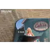 Auto - Vrouw - Groen Placemat vinyl groot -closeup