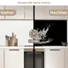 Water - Splash - Water - Zwart keuken achterwand 2 middel -voor-na2_DE