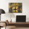 Boom - Verflook - Hert - Natuur - Goud PET vilt klein -sfeer5