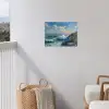 Zee - Golven - Rotsen - Meeuwen tuinposter los doek klein -sfeer8