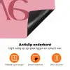 Love - Roze - Spiegeling Inductie beschermer vinyl 3mm klein -zzzzzzz-td-onderkant