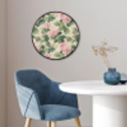 Rozen - Botanisch - Roze Fotolijst rond zonder passe partout klein 856 -sfeer2