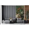 Stilleven met bloemen - Schilderij van Jan van Huysum fotobehang vinyl groot -bank