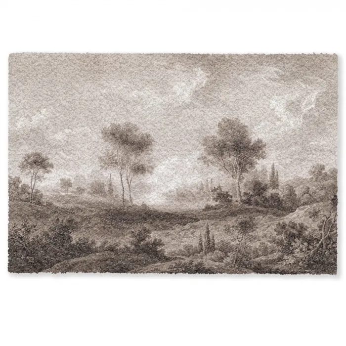 Klassiek - Landschap - Neutraal Deurmat klein -zkaufland3d