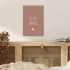 Spreuken - Ik hou van jou - Quotes aluminium wit klein -sfeer3