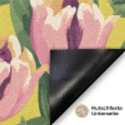 Tulpen - Botanisch - Geel Deurmat klein 898 -antislip_DE