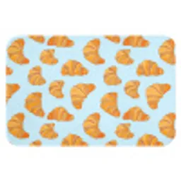 Croissant - Speels - Blauw Badmat klein 997 -3d