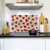 Hartjes - Krant - Loveyou Inductie beschemer met haakjes klein -sfeer2