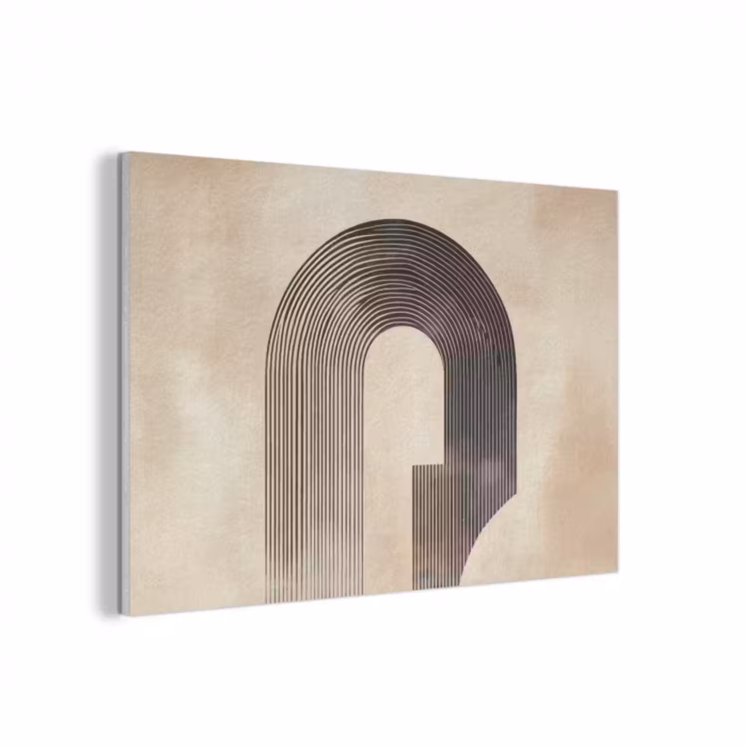 Akustikbild - Schleife - Streifen - Minimalistisch - Schwarz