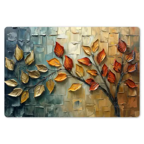 Boom - Abstract - Natuur - Kunst Placemat vinyl groot -zzsfeer1_Kitchenyeah-website