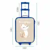Kitten in de kleuren beige en wit Kinderkoffer - Blauw klein -productfoto_formaten