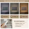 Beton - Zwart - Industrieel Light Box met kabel (Tafellamp) klein -USP_lichtkleurNL