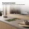 Stilleven met bloemen - Schilderij van Jan van Huysum Inductie beschermer vinyl 3mm middel -sfeer1