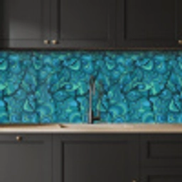Design - Vintage - Blauw - Turquoise keuken achterwand 2 middel 871 -sfeer1