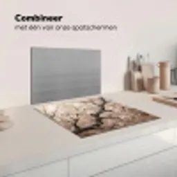 Bloesem - Takken - Schilderij - Beige - Serene Inductie beschermer vinyl 3mm middel -wsfeer7_website