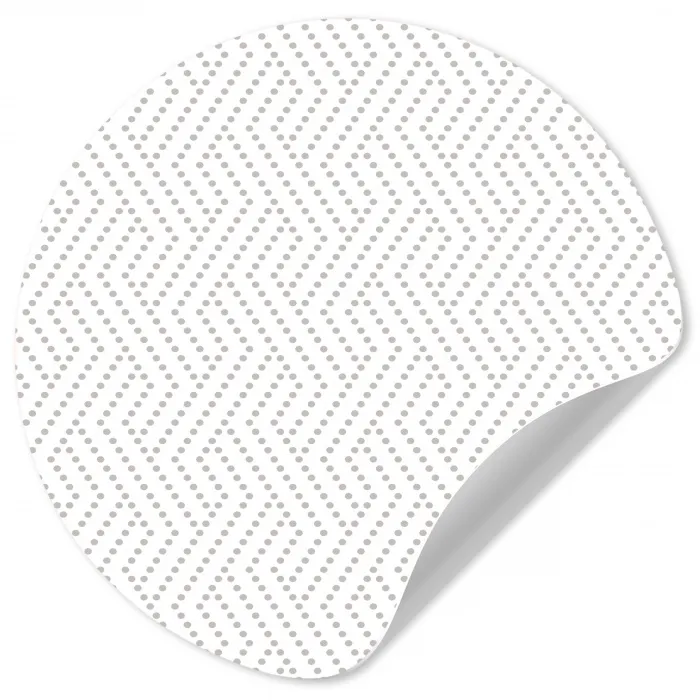 Grafisch - Patroon - Modern - Stippen Wandcirkel behangsticker klein 186 -3d