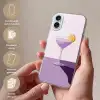 Cocktail - Paars - Minimalistisch - Citroen Apple iPhone 16 Plus klein -sfeer3_NL