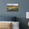 Berglandschap - Rivier - Bos poster papier klein -sfeer2