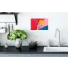 Bladeren - Zon - Abstracte vormen Muursticker klein -keuken